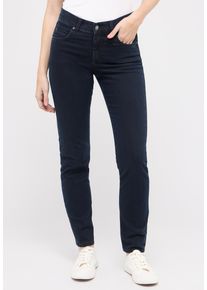 Slim-fit-Jeans Angels "CICI", Damen, Gr. 36, L&auml;nge 30, blau (blau blau), Denim/Jeans, Obermaterial: 78% Baumwolle, 21% Polyester, 1% Elasthan, slim fit, Jeans Slim-fit-Jeans