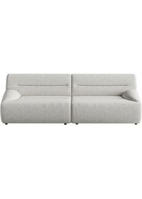 Sit & More Big-Sofa SIT & MORE "Scrabble", wei&szlig; (ivory), B:260cm H:80cm T:100cm, 100% Polyester, Sofas, Big-Sofa, Modernes Design in verschiedenen Stoffarten