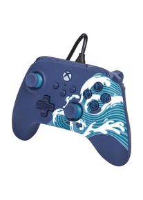 PowerA Advantage Controller (Blau (PC, Xbox One S, Xbox One X, Xbox Series X), Gaming Controller, Blau, Mehrfarbig