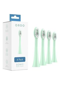 Ordo, Zahnb&uuml;rstenkopf, Sonic+ B&uuml;rstenk&ouml;pfe 4er gr&uuml;n (4x)