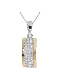 Kette mit Anh&auml;nger OSTSEE-SCHMUCK "OSTSEE-SCHMUCK Kette mit Anh&auml;nger Sunny Exklusiv" Gr. 45, silber (wei&szlig;, neutral), Halsketten, Damen, 45cm, Silber 925 (Sterlingsilber), L: 42, Kette mit Anh&auml;nger