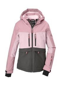Funktionsjacke Killtec "KOW 160 GRLS JCKT", Kinder, Gr. 176, ros&eacute;, Obermaterial: 100% Polyester.Obermaterial 2: 100% Polyester.Futter: 100% Polyester.Futter 2: 100% Polyester.F&uuml;llung: 100% Polyester, Jacken Funktionsjacke, Wind- und wasserdicht, reflektierend, abnehmbare Kapuze