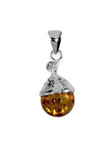 Kettenanh&auml;nger OSTSEE-SCHMUCK "OSTSEE-SCHMUCK Anh&auml;nger Mia Anh&auml;nger Mia", wei&szlig; (wei&szlig;, neutral), Schmuckanh&auml;nger, Damen, 30 x 12mm, Silber 925 (Sterlingsilber), 3,4 g, Kettenanh&auml;nger