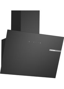 Bosch Kopffreihaube "DWK65DK60", Energieeffizienz: A, silber (schwarz), B:59cm H:37,5cm T:32,5cm, Dunstabzugshauben, Geruchsarme & ger&auml;uscharme K&uuml;che dank leisem Motor & DirectSelect, Kopffreihaube