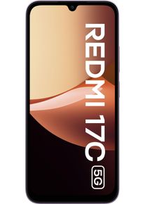 Xiaomi Smartphone "Redmi 17C 5G", Energieeffizienz: A, schwarz (lila), 128 GB, Mobiltelefone, Smartphone
