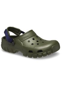 Clog Crocs "Offroad Sport", Herren, Gr. 45, army gr&uuml;n, navy, Croslite&trade;, Schuhe Clog, Hausschuh, Sommerschuh, Gartenschuh mit schwenkbarem Riemchen
