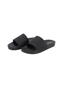 JOOP! Badepantolette JOOP "stampa fine oceano sandal fd", Herren, Gr. 41, schwarz, Gummi, Schuhe Badepantolette, Sommerschuh, Strandschuh, Urlaubsschuh mit Muster