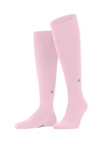 Kniestr&uuml;mpfe Burlington "Dublin", Herren, Gr. 40-46, rosa (blossom (8440)), Obermaterial: 69% Baumwolle CO. 29% Polyamid PA. 2% Elasthan EL., glatt, Socken Kniestr&uuml;mpfe