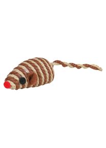 Trixie Spielmaus aus Bast mit Rassel (Spielmaus Katze), Katzenspielzeug