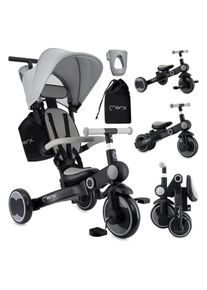 MoMi SOLIVIA grau / Dreirad / ab 12 Monaten / Tragkraft: 25 kg