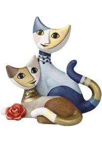 Dekofigur Goebel "Rosina Wachtmeister - Fioritura d'amore", bunt, B:8cm H:8cm T:5,5cm, Biskuitporzellan, Dekofiguren, Dekofigur