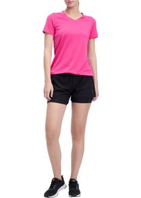 Shorts Energetics "Da.-Shorts Bamas IX W", Damen, Gr. XS, N-Gr, schwarz, Obermaterial: 91% Polyester, 9% Elasthan, Hosen Shorts, f&uuml;r Erwachsene, sportlicher Stil, schlichte Shorts-Schnitt