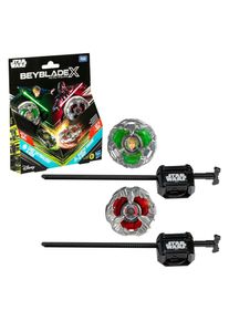 Hasbro Beyblade X und Star Wars Collab Luke Skywalker 4-80B vs. Darth Vader 4-60B Multipack, Set (Englisch)