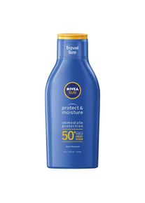 Nivea, Sonnencreme, Protect & Moisture SPF 50 Lotion (SPF 50+, 100 ml)