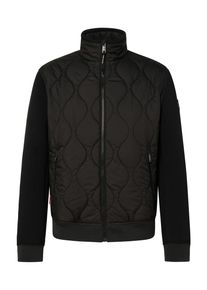 JOOP! Steppjacke JOOP JEANS "Buddy", Herren, Gr. 56, schwarz, Web, Obermaterial: 100% Polyester, unifarben, regular fit normal, Rundhals, eingesetzt angesetztes B&uuml;ndchen, Jacken Steppjacke, Regular fit mit Stehkragen