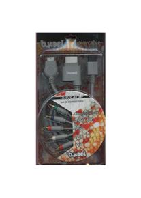 Bkool X360 Wii Ps3 Ps2 Playcable 4in1 (PS2, PS3, Wii, Xbox 360), Gaming Controller Zubeh&ouml;r, Schwarz