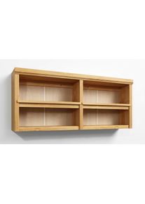 Wandregal OTTO HOME "Soeren", natur, B:158cm H:67cm T:29cm, Massivholz, Regale, Wandregal, aus massiver Kiefer, 4 offene F&auml;cher, FSC-zertifiziert