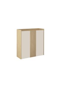 Highboard OTTO HOME "Highboard ALTEA, Kommode, Schrank, Kredenz", beige (eiche chopin, kaschmir matt), B:112,5cm H:120cm T:40cm, Sideboards, Highboard, Mit 3 Dreht&uuml;ren, 6 Innenf&auml;chern, B.112,5 cm