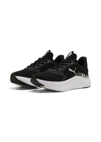 Fitnessschuh Puma "SOFTRIDE MAYVE 2 ANIMAL WNS", Damen, Gr. 40, schwarz-wei&szlig; (Puma schwarz, cool mid gray, Puma silber), Textil, Schuhe Fitnessschuh, ideal f&uuml;r Gym und Fitnessstudio