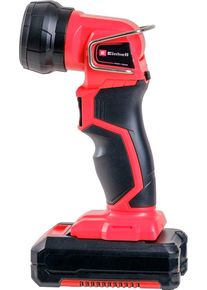Taschenlampe Happy People "EINHELL Kids Akku-Lampe", rot (rot, schwarz), Mobilleuchten, KinderB:9cm H:17cm T:6cm, Taschenlampe, B:9cm H:17cm T:6cm