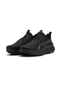 Trailrunningschuh Puma "POUNCE LITE 2 TRAIL", Damen, Gr. 44, Puma schwarz, cool schwarz gray, Schuhe Trailrunningschuh