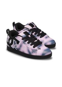 Schn&uuml;rschuh DC Shoes "Court Graffik", Herren, Gr. 6,5(38,5), rosa (pink dream), Obermaterial: Leder (Kuh) / Futter: Textil / Au&szlig;ensohle: Gummi., Schuhe Schn&uuml;rschuh