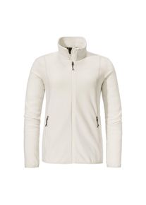 Sch&ouml;ffel Fleecejacke SCH&Ouml;FFEL "Fleece Jk Style Ash WMS", Damen, Gr. 44, wei&szlig; (nordic), Fleece, Obermaterial: 100% Polyester, hoch geschlossener Ausschnitt, eingesetzt eingefasste Kante, Jacken Fleecejacke, hochschlie&szlig;ender Kragen, hoch geschlossener Ausschnitt