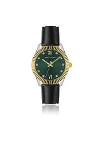 Quarzuhr MARC LAUDER "ME9-S018G", schwarz, Armbanduhren, Damen, Quarzuhr