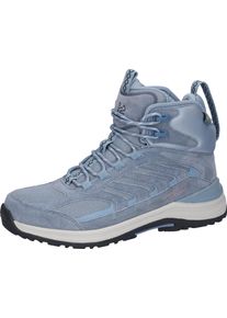 Waldl&auml;ufer Trekkingschuh WALDL&Auml;UFER "H-DEBBY", Damen, Gr. 8 (42), Textil, blau (hellblau), Mesh, Veloursleder, Schuhe Trekkingschuh, Outdoorboots, Wanderschuh, Schn&uuml;rboots in Komfortweite H (= sehr weit)