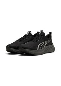 Laufschuh Puma "POUNCE LITE 2 PTX", Gr. 42,5, Puma schwarz, Puma silber, Textil, Schuhe Laufschuh, wasserdicht