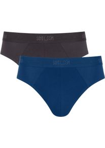 Slip Sloggi "SLG Base", Herren, Gr. S, schwarz (combination schwarz), Single Jersey, Obermaterial: 95% Baumwolle, 5% Elasthan, k&ouml;rpernah, Unterhosen Slip, ohne Eingriff, modern, Logobund, Cotton-Mix