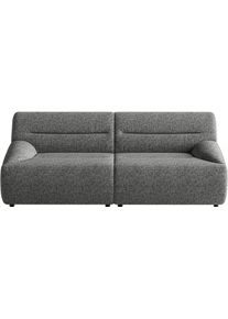 Sit & More Big-Sofa SIT & MORE "Scrabble", grau (anthrazit), B:200cm H:80cm T:100cm, 100% Polyester, Sofas, Big-Sofa, Modernes Design in verschiedenen Stoffarten