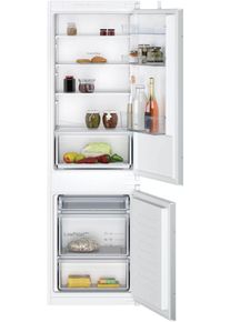 Neff Einbauk&uuml;hlgefrierkombination "KI5861SE0", Energieeffizienz: E, silber (wei&szlig;, neutral), Rechtsanschlag, wechselbar, K&uuml;hlschr&auml;nke, Fresh Safe: Schublade f&uuml;r flexible Lagerung von Obst & Gem&uuml;se, Einbauk&uuml;hlgefrierkombination