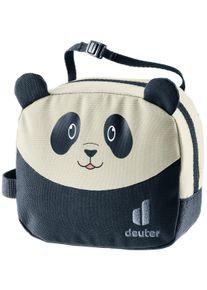 Kulturbeutel Deuter "WASH BAG KIDS", M&auml;dchen, Gr. B/H/T: 16cm x 12cm x 6cm, schwarz (schwarz, bone), Polyester, unifarben, Taschen Kulturbeutel, f&uuml;r Kinder, mit ger&auml;umigem Hauptfach