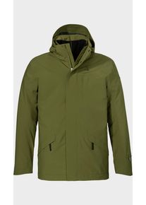Sch&ouml;ffel Doppeljacke SCH&Ouml;FFEL "3in1 Parka Style Borkol MNS", Herren, Gr. 56, 6875, gr&uuml;n, Aussenjacke Oberstoff: Aussenseite: 100% Polyester. (Membran: Polyurethan). Futter: 100% Polyester. Futter Mittleres R&uuml;ckenteil: 100% Polyester Innenjacke Oberstoff: 100% Polyester. Futter: 100% Polyester. Wattierung: 100% Polyester, regular fit, hoch geschlossener Ausschnitt, Jacken Doppeljacke