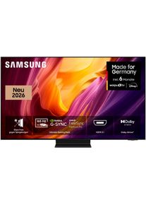 Samsung OLED-Fernseher "GQ77S95HFT", Energieeffizienz: F, schwarz (graphitschwarz), 77 &Prime;, Fernseher, Antireflexion mit Glare Free, HDR pro, Ultimate Gaming Pack mit 165Hz, OLED-Fernseher
