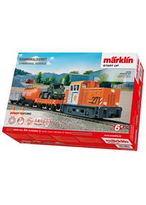 Modelleisenbahn-Set M&Auml;RKLIN "M&auml;rklin Start up, Startpackung Kommunaldienst - 29296", orange (bunt), Modelleisenbahnen, Kinder, Kunststoff, Metall, Modelleisenbahn-Set