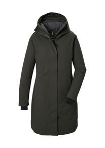 G.I.G.A. by Killtec Parka "GW 66 WMN PRK", Damen, Gr. 36, gr&uuml;n (moosgr&uuml;n), Obermaterial: 100% Polyester.Futter: 100% Polyester.F&uuml;llung: 100% Polyester, G.I.G.A. DX BY KILLTEC, Jacken Parka, Wind- und wasserdichter Damenparka mit verstellbarer Kapuze, Topseller