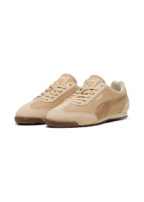 Sneaker Puma "ARIZONA SNAKE WNS", Damen, Gr. 38, beige (cashew braun, buttercream), Leder, unifarben, Schuhe Sneaker