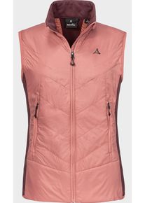 Sch&ouml;ffel Funktionsweste SCH&Ouml;FFEL "Hybrid Vt Style Cascata WMS", Damen, Gr. 40, 3605, rosa, Oberstoff: 100% Nylon. Oberstoff Seitenteile: 100% Polyester. Futter: 100% Polyester. Wattierung: 100% Polyester, ohne Ausschnitt, Westen Funktionsweste