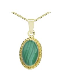 Kette mit Anh&auml;nger OSTSEE-SCHMUCK "OSTSEE-SCHMUCK Kette mit Anh&auml;nger Julie Kette mit Anh&auml;nger Julie" Gr. 42, gold (wei&szlig;, neutral), Halsketten, Damen, 42cm, Gelbgold 333, L: 42, Kette mit Anh&auml;nger