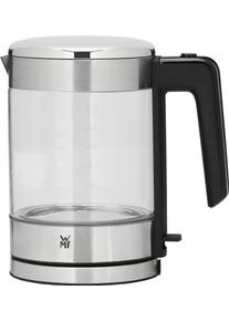 WMF Wasserkocher "K&Uuml;CHENminis Glas", silber (silberfarben), B:19,4cm H:20,5cm T:12,6cm, Wasserkocher, Wasserkocher