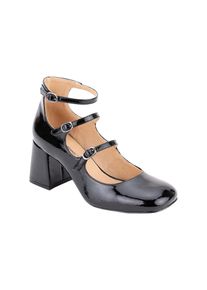 Les Tropeziennes Les Trop&eacute;ziennes Ballerines 'Delphine &ndash; Ballerinas mit Absatz aus Leder' Femme noir taille 36