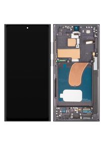 MP Display Unit fur Galaxy S23 Ultra S918, OLED Version, Aftermarket, Black (Display), Mobilger&auml;t Ersatzteile, Schwarz