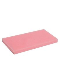 Wolfgang Warmbier, Verpackungsmaterial, PU-Schaumstoff, 250x191x20 mm, ableitf&auml;hig, rosa, glatt