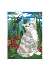 Magni PRACHT Malen nach Zahlen Junior K&auml;tzchen 33x24cm