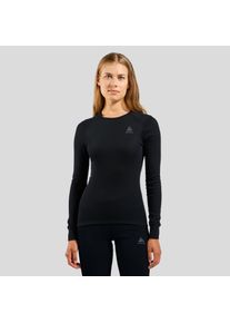 Funktionsshirt Odlo "Odlo ACTIVE WARM", Damen, Gr. L, schwarz, 100% Polyester, Shirts Funktionsshirt