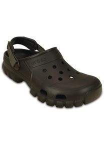 Clog Crocs "Offroad Sport", Herren, Gr. 43, Croslite&trade;, espresso, walnut, Schuhe Clog, Hausschuh, Sommerschuh, Gartenschuh mit schwenkbarem Riemchen