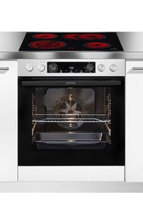 Gorenje Elektro-Herd-Set "Pacific Herd Set", Energieeffizienz: A, edelstahl, Herdsets, Pizzafunktion mit 300 C &ndash; perfekt f&uuml;r Pizza, Focaccia und mehr, Elektro-Herd-Set