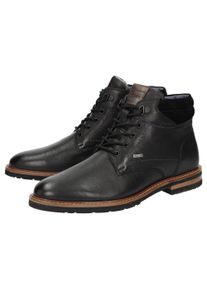 Stiefelette Sioux "Rostolo-701-TEX", Herren, Gr. 48 (UK 12 1/2), schwarz, Obermaterial: 50% Kalbsleder CAL. 50% Kalbsveloursleder CAVL. 100% Gummi rubber., Schuhe Stiefelette